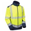Leo Workwear Bowden Class 2 Hi-Vis Yellow Softshell Jacket Leo Workwear Bowden Class 2 Hi-Vis Yellow Softshell Jacket